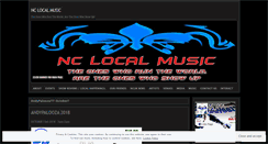 Desktop Screenshot of nclocalmusic.com